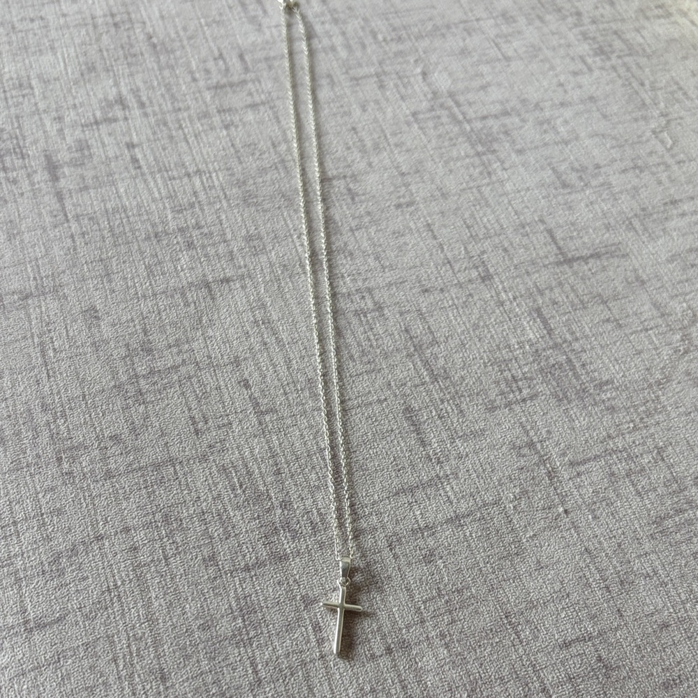 Sterling Silver Cross Necklace